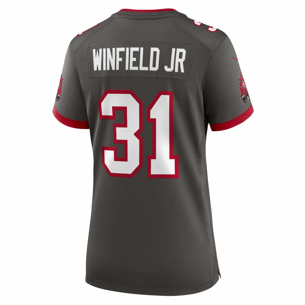 Antoine Winfield Jr. Tampa Bay Buccaneers Women's Game Jersey Pewter - Nike