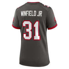 Antoine Winfield Jr. Tampa Bay Buccaneers Women's Game Jersey Pewter - Nike