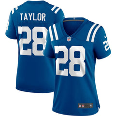 Jonathan Taylor Indianapolis Colts Women's Player Game Jersey Royal - Nike