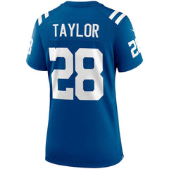 Jonathan Taylor Indianapolis Colts Women's Player Game Jersey Royal - Nike