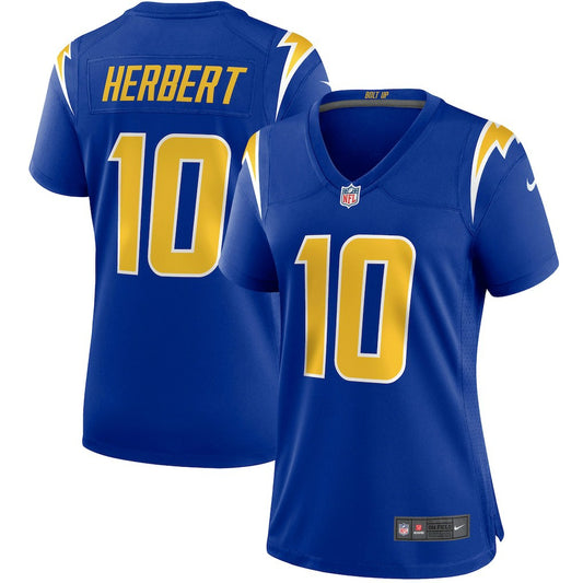 Justin Herbert Los Angeles Chargers Women's Game Jersey - Royal | NFL Jerseys