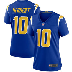 Justin Herbert Los Angeles Chargers Women's Game Jersey Royal - Nike