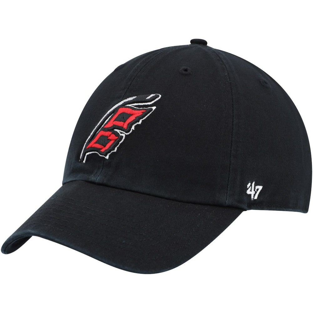 Carolina Hurricanes - '47 Alternate Logo Clean Up Adjustable Hat Black