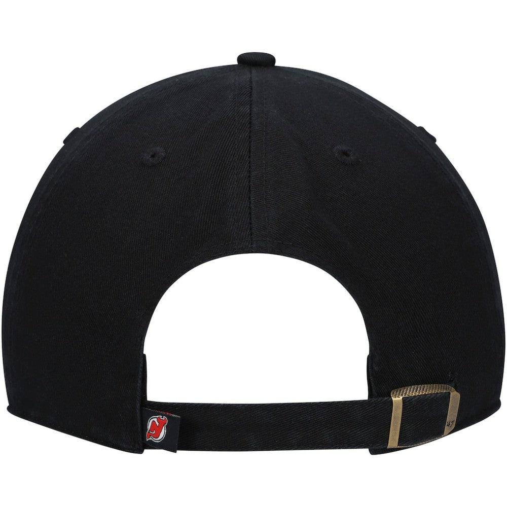 New Jersey Devils - '47 Primary Logo Clean Up Adjustable Hat Black