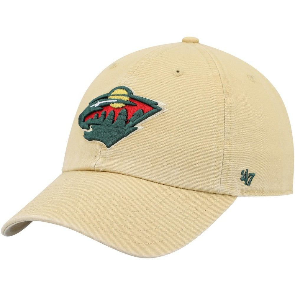 Minnesota Wild - '47 Clean Up Adjustable Hat Gold