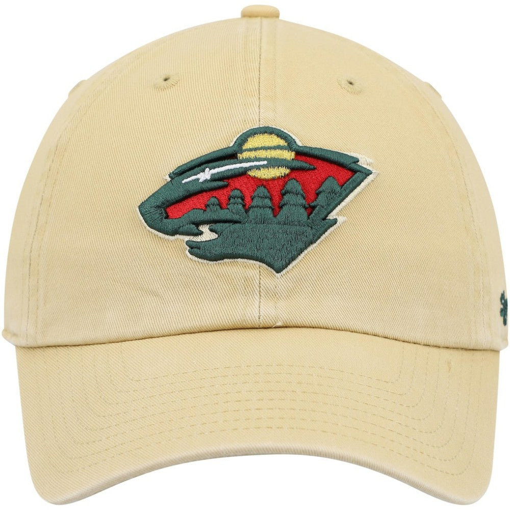 Minnesota Wild - '47 Clean Up Adjustable Hat Gold
