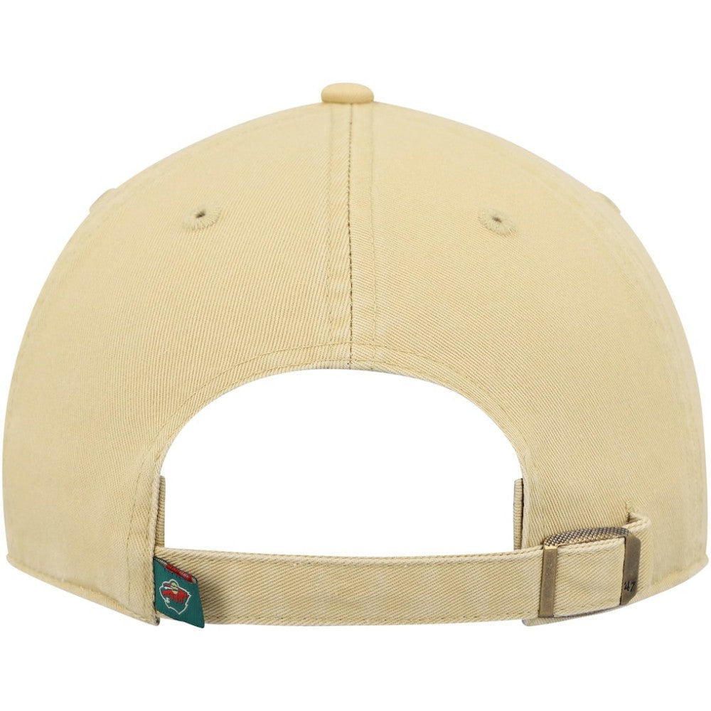 Minnesota Wild - '47 Clean Up Adjustable Hat Gold