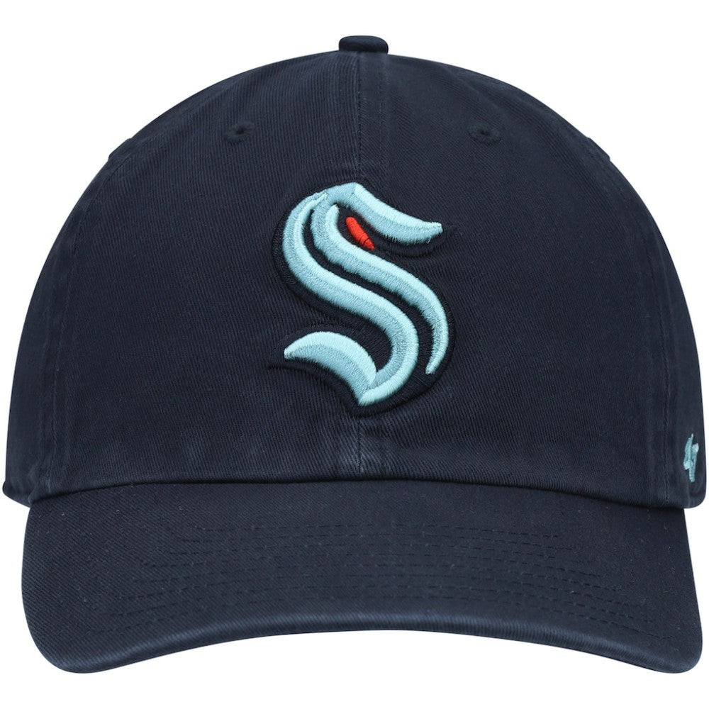 Seattle Kraken '47 Clean Up Adjustable Hat Deep Sea Blue