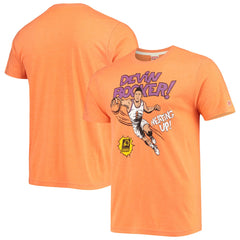 NBA - Devin Booker Phoenix Suns Homage Comic Book Player Tri-Blend T-Shirt - Orange