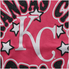 Kansas City Royals New Era Girls Youth Jersey Stars V-Neck T-Shirt Sale