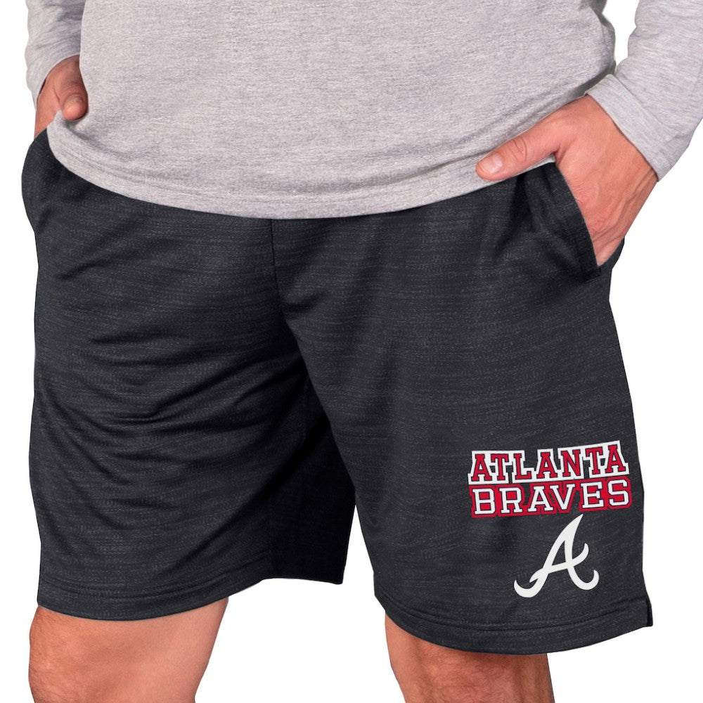 Atlanta Braves Concepts Sport Bullseye Knit Jam Shorts Clearance