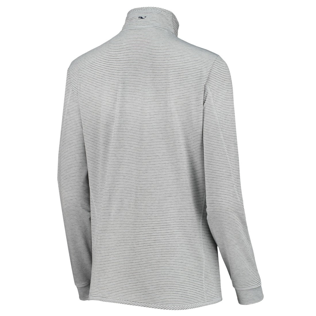 Tampa Bay Buccaneers Vineyard Vines Women's Sankaty Shep Half-Zip Pullover Top Heather Gray - NFL
