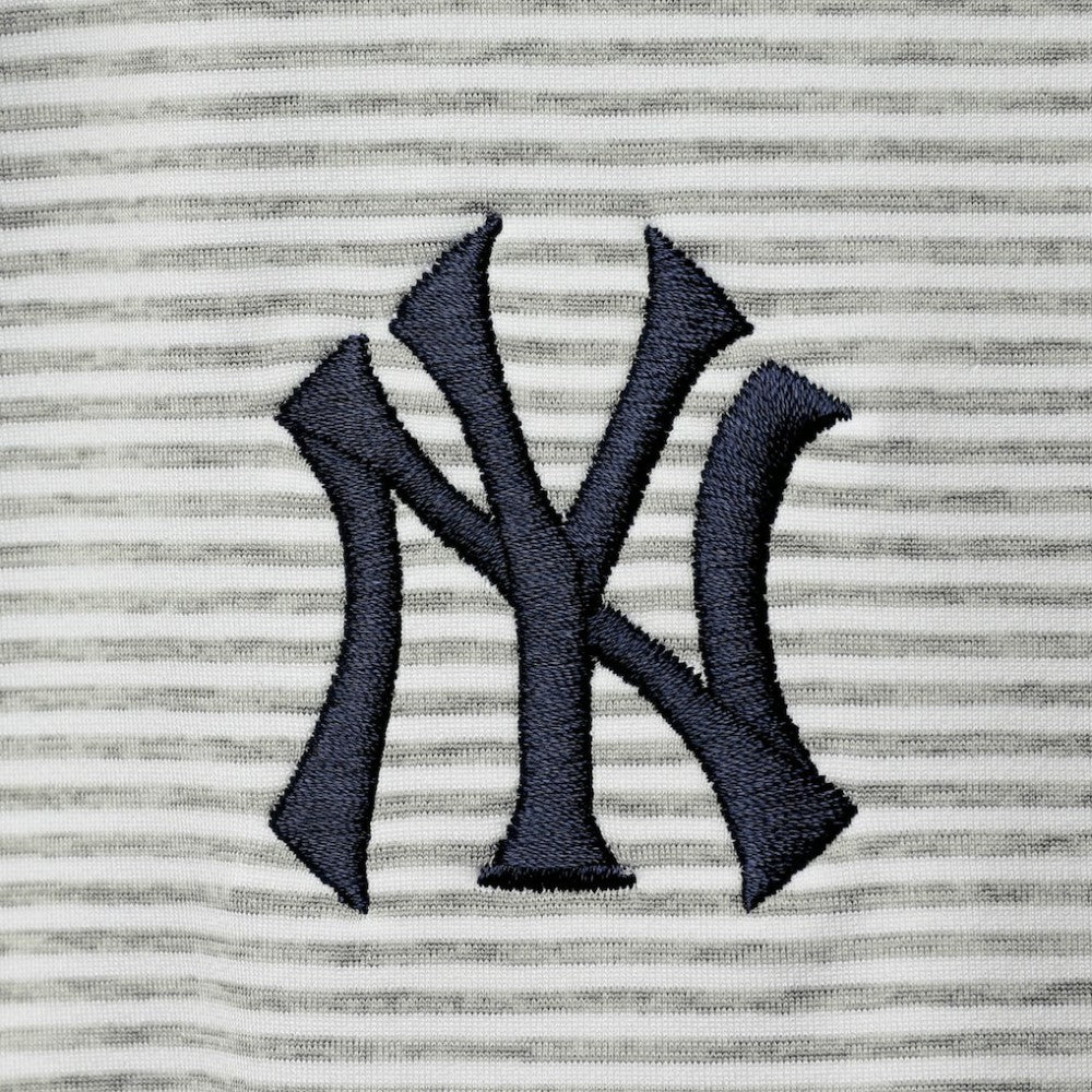 New York Yankees Vineyard Vines Women's Stripe Sankaty Half-Zip Pullover Top On Sale