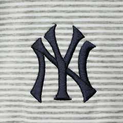 New York Yankees Vineyard Vines Women's Stripe Sankaty Half-Zip Pullover Top On Sale