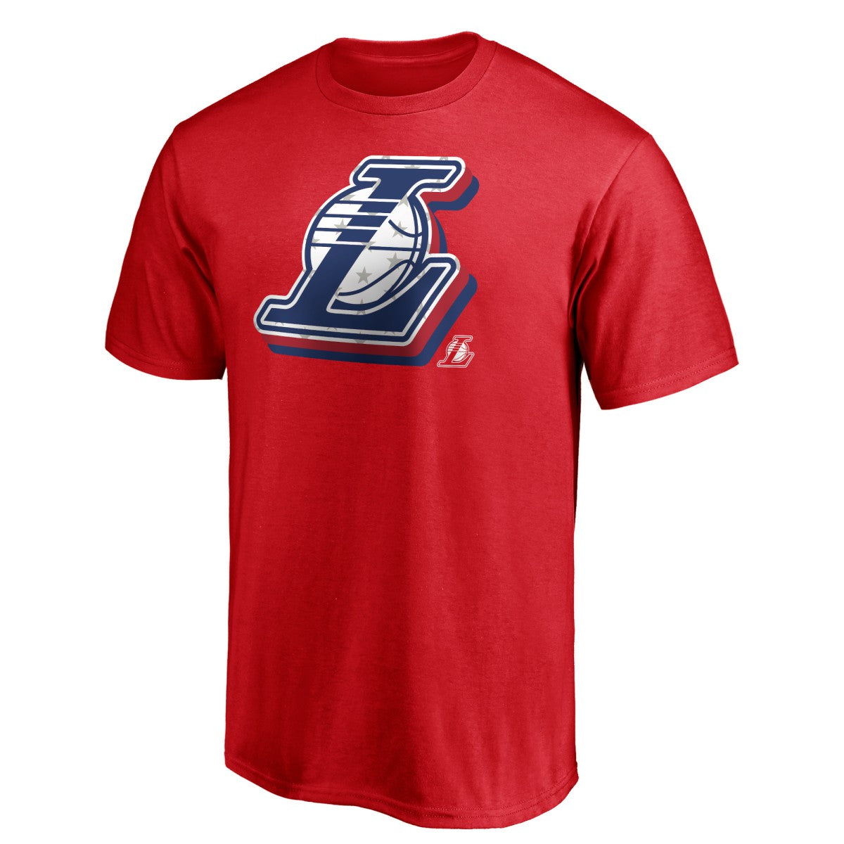 NBA - Los Angeles Lakers Red White & Team T-Shirt - Red