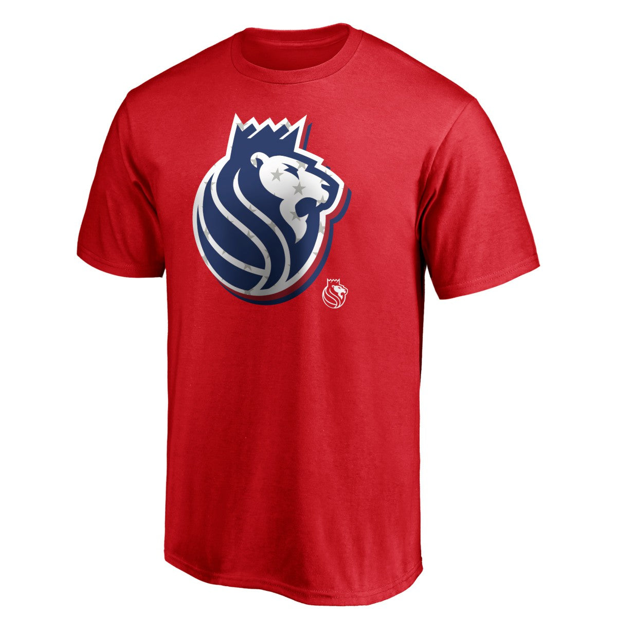 NBA - Sacramento Kings Red White & Team T-Shirt - Red