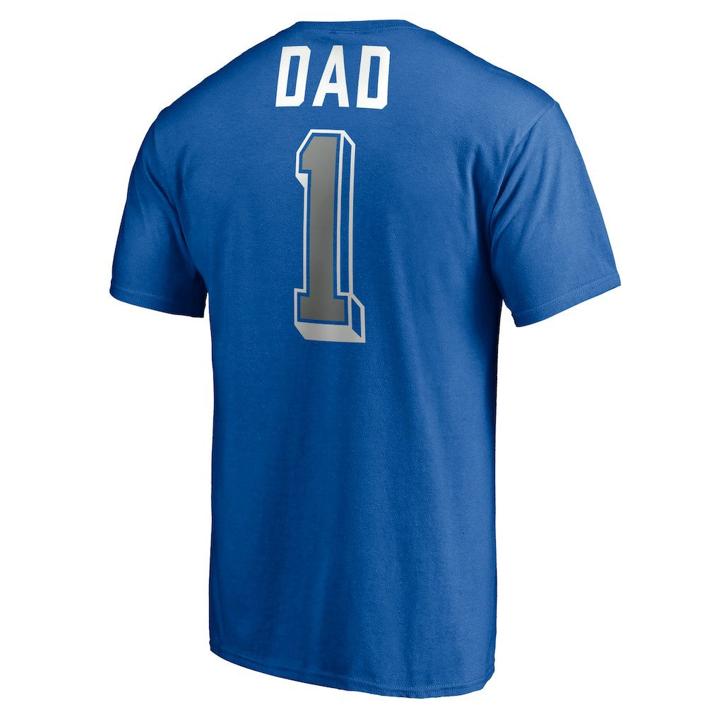 NBA - Dallas Mavericks Number One Dad T-Shirt - Royal