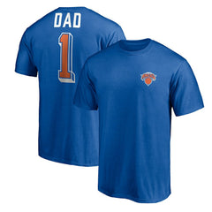 NBA - New York Knicks Number One Dad T-Shirt - Royal