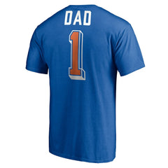NBA - New York Knicks Number One Dad T-Shirt - Royal