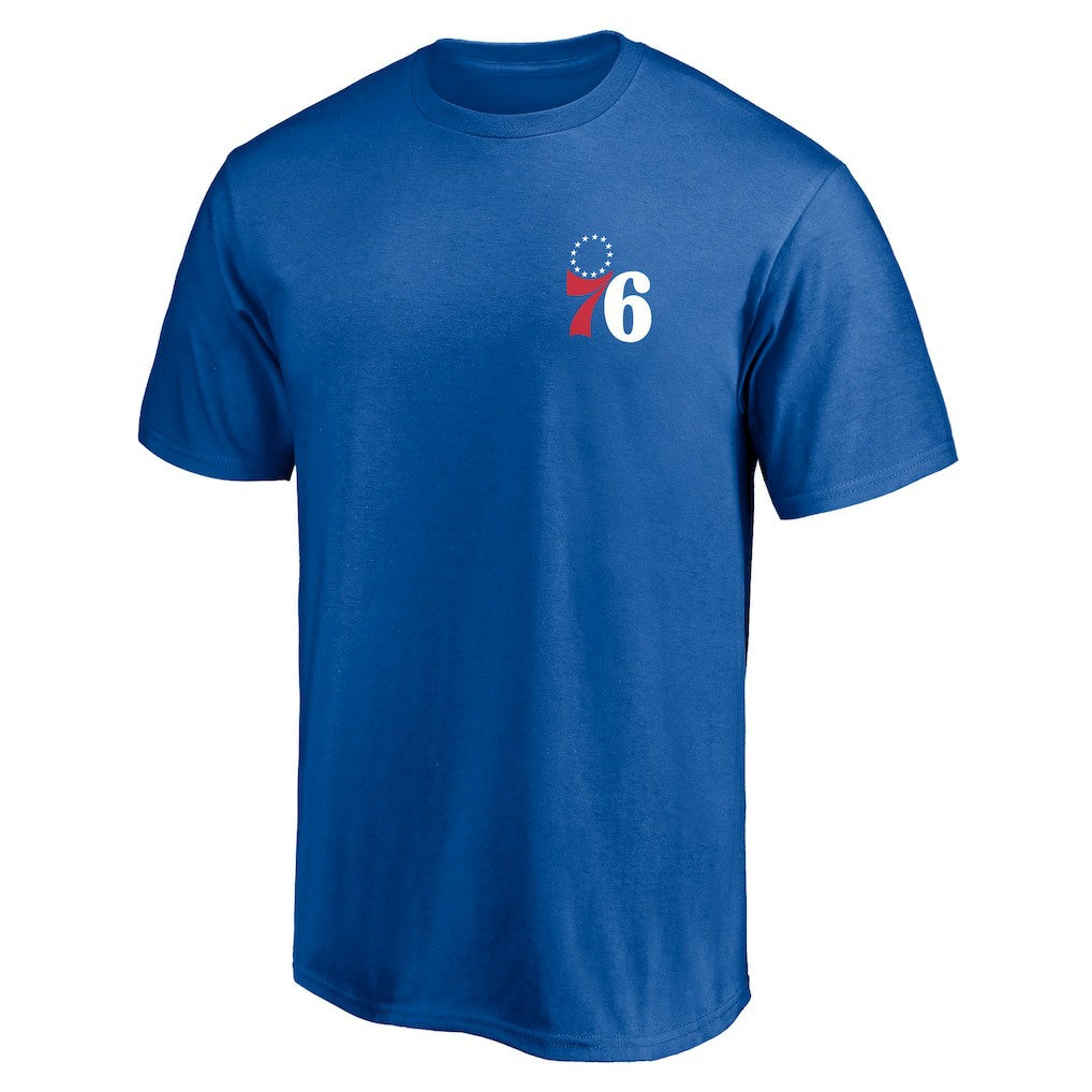 NBA - Philadelphia 76ers Number One Dad T-Shirt - Royal