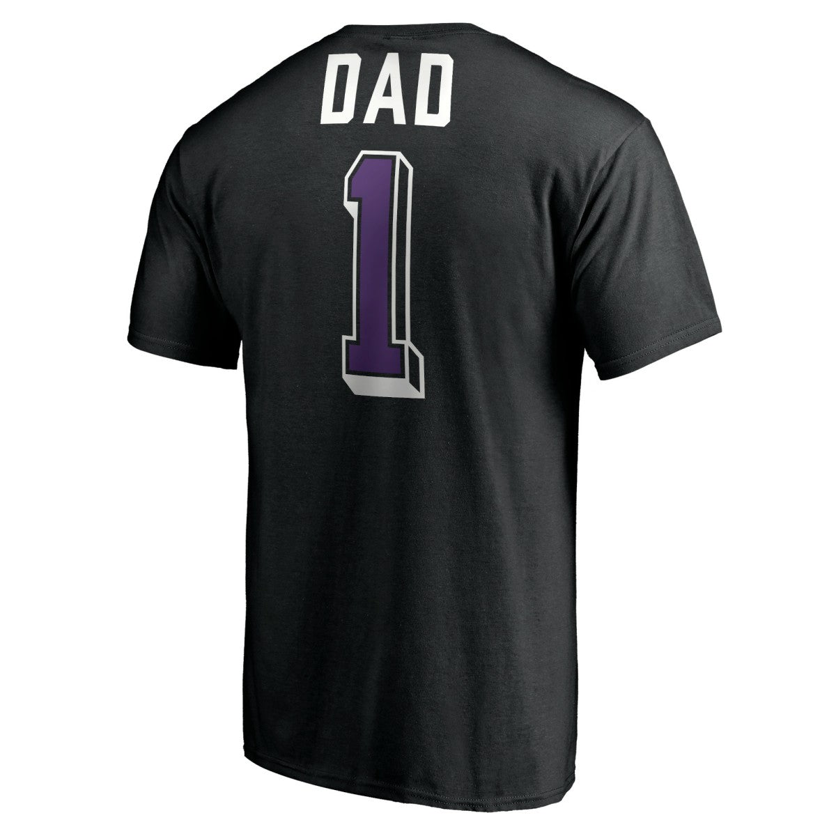 NBA - Sacramento Kings Number One Dad T-Shirt - Black