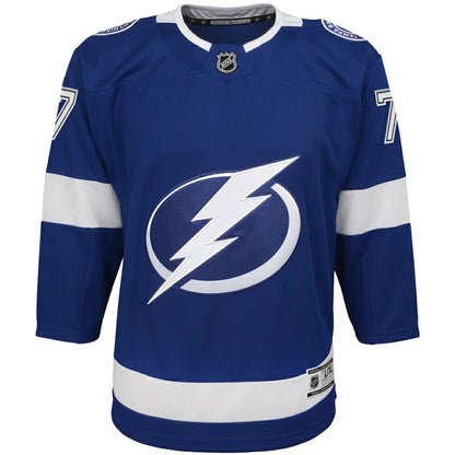 Victor Hedman Tampa Bay Lightning Youth Home Premier Player Jersey - Blue | NHL Jerseys