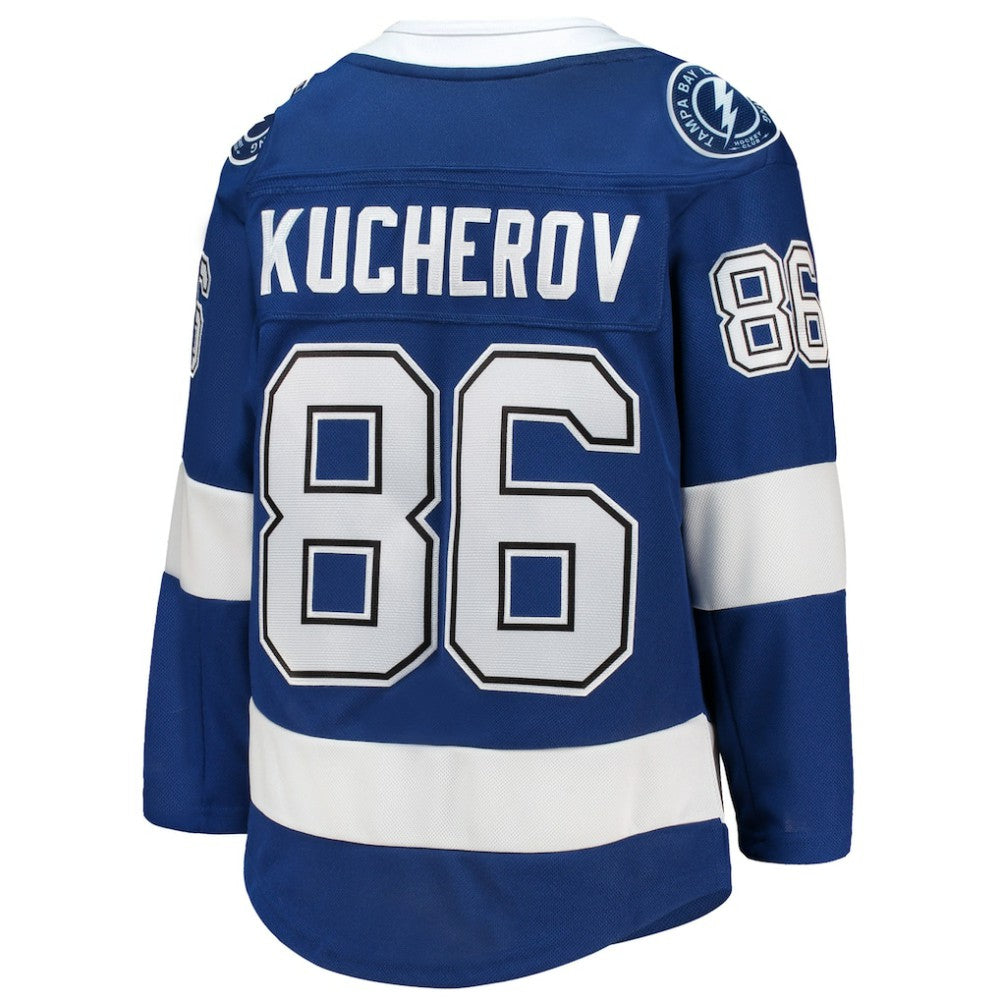 Nikita Kucherov Tampa Bay Lightning - Youth Home Premier Player Jersey Blue