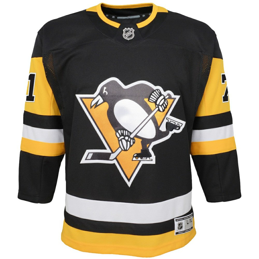Evgeni Malkin Pittsburgh Penguins Youth Home Premier Player Jersey - Black | NHL Jerseys