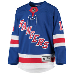 Alexis Lafreniere New York Rangers Youth Home Premier Player Jersey Blue