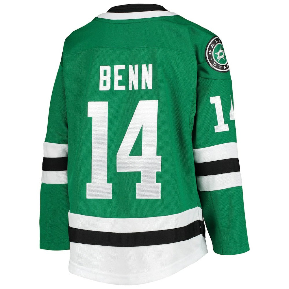 Jamie Benn Dallas Stars - Youth Home Premier Player Jersey Kelly Green