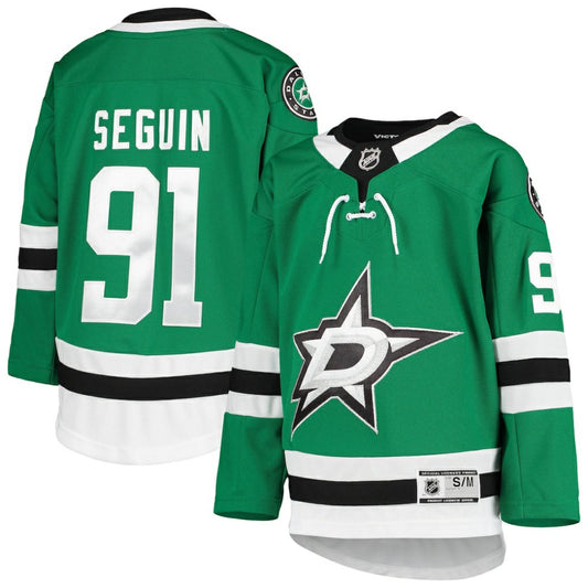 Tyler Seguin Dallas Stars Youth Home Premier Player Jersey - Kelly Green | NHL Jerseys