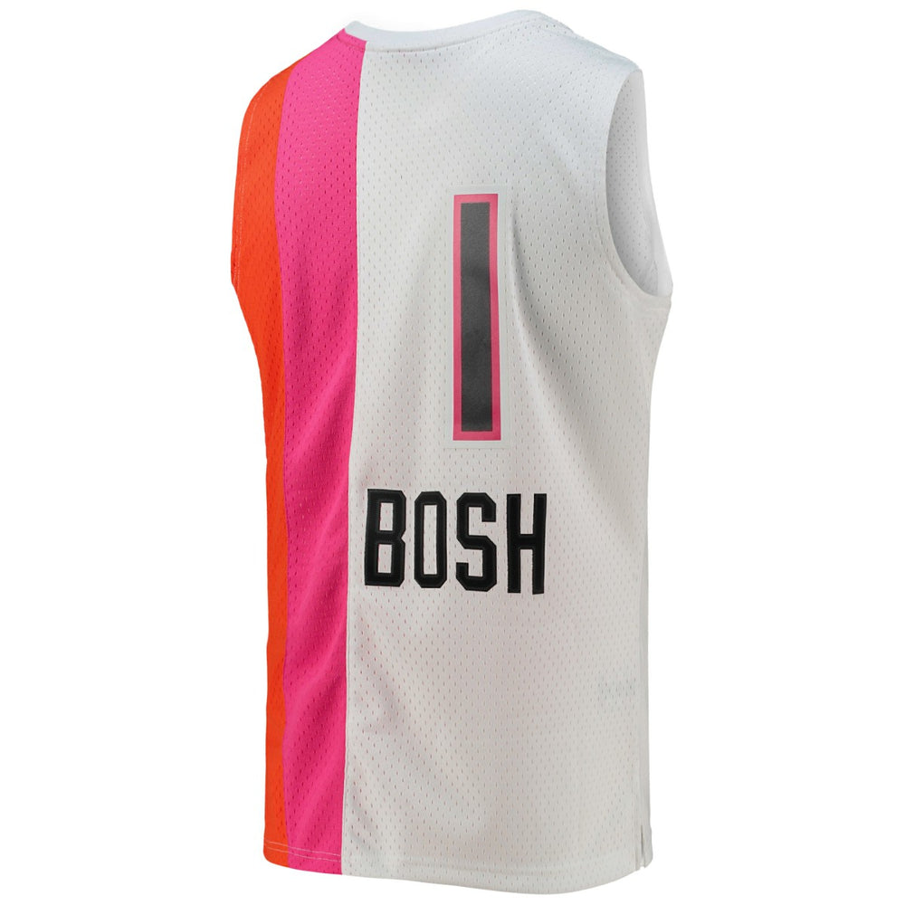 Mitchell & Ness - Chris Bosh Miami Heat 2011/12 Hardwood Classics Swingman Jersey - White