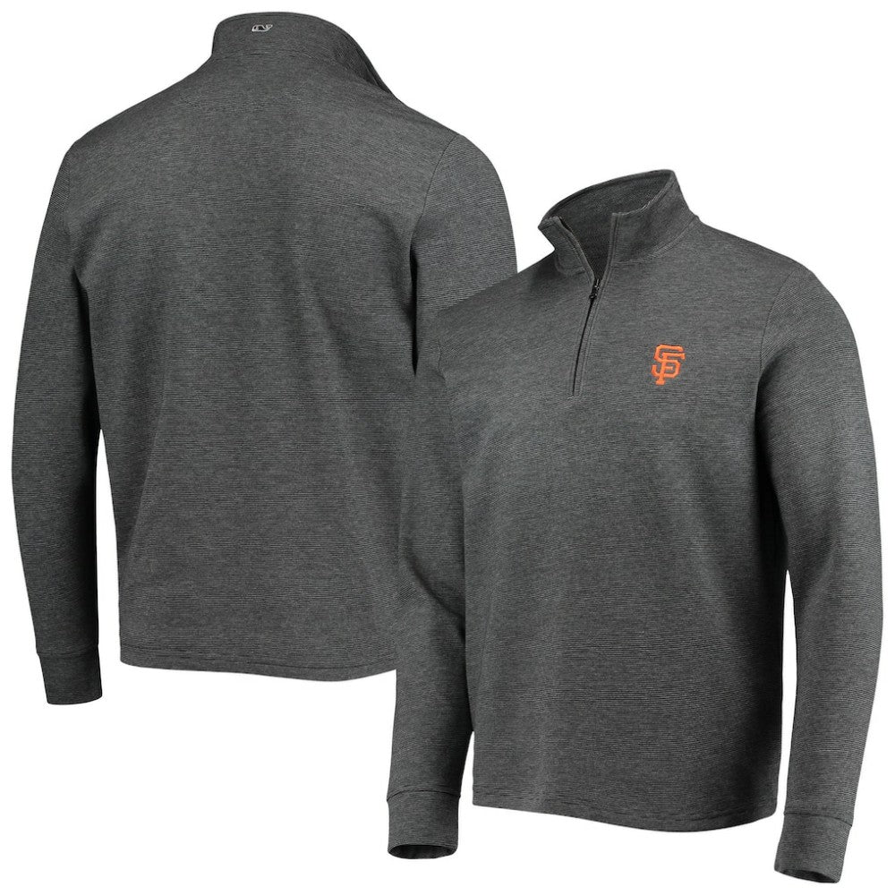 San Francisco Giants Vineyard Vines Saltwater Quarter-Zip Jacket On Sale