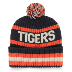 Detroit Tigers '47 Bering Cuffed Knit Hat with Pom Clearance