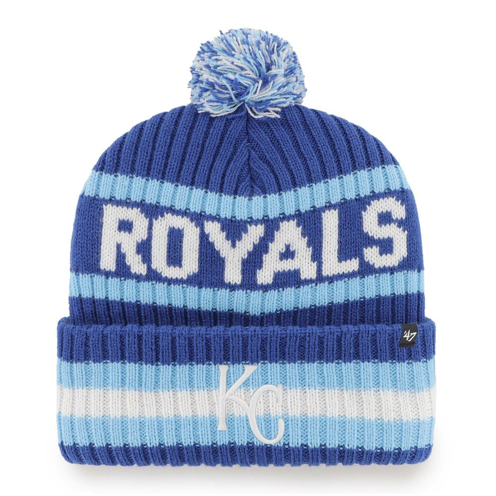 Kansas City Royals '47 Bering Cuffed Knit Hat with Pom Online