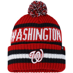 Washington Nationals '47 Bering Cuffed Knit Hat with Pom Sale