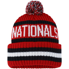 Washington Nationals '47 Bering Cuffed Knit Hat with Pom Sale