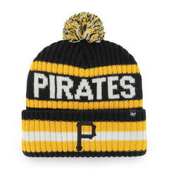 Pittsburgh Pirates '47 Bering Cuffed Knit Hat with Pom for sale