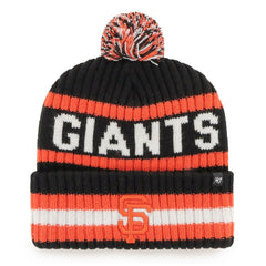 San Francisco Giants '47 Bering Cuffed Knit Hat with Pom discount