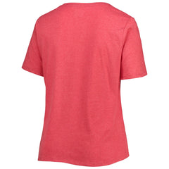 Miami Marlins New Era Women's City Connect Plus Size V-Neck T-Shirt Clearance