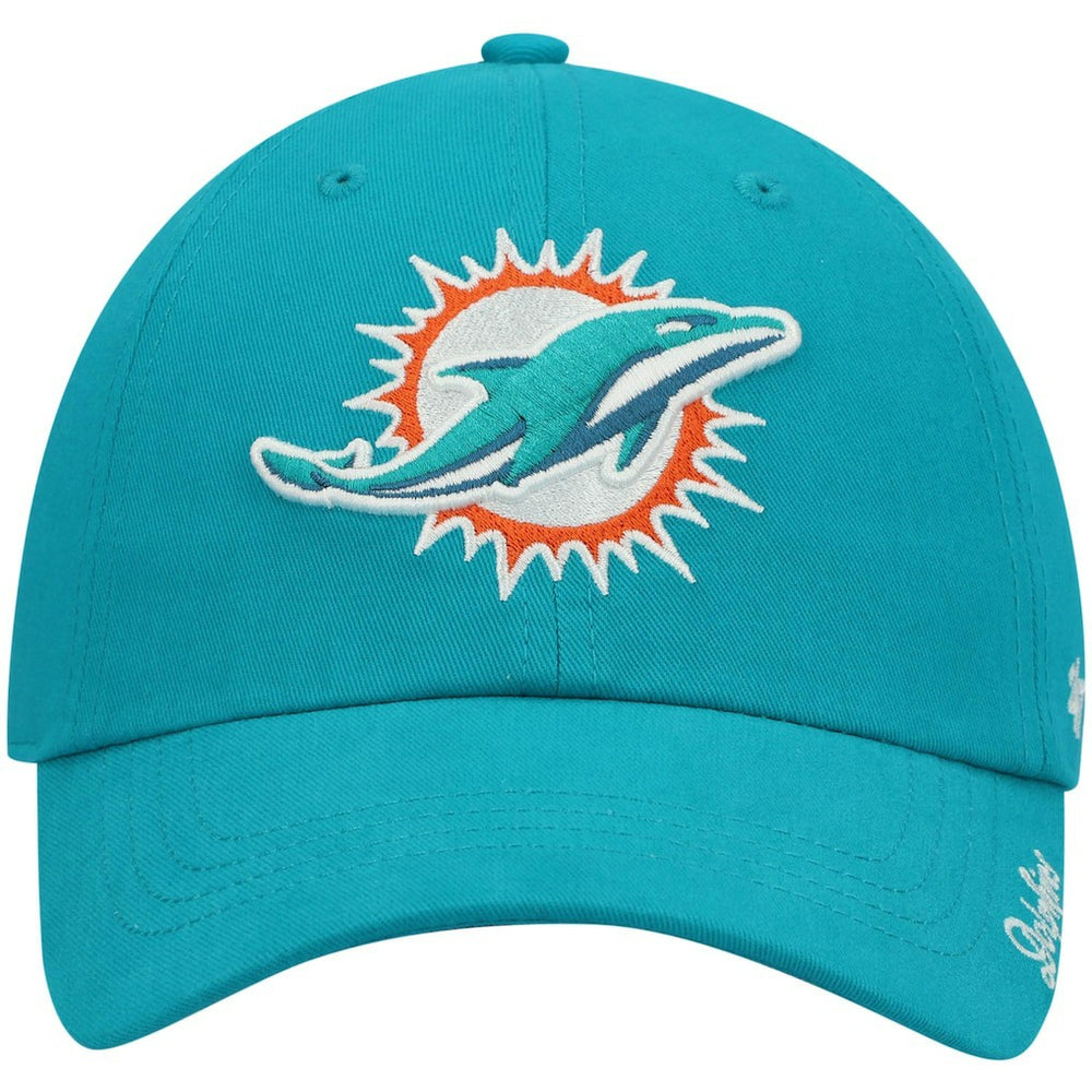 Miami Dolphins '47 Women's Miata Clean Up Primary Adjustable Hat Aqua - 47 brand