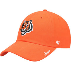 Cincinnati Bengals '47 Women's Miata Clean Up Secondary Logo Adjustable Hat Orange - 47 brand
