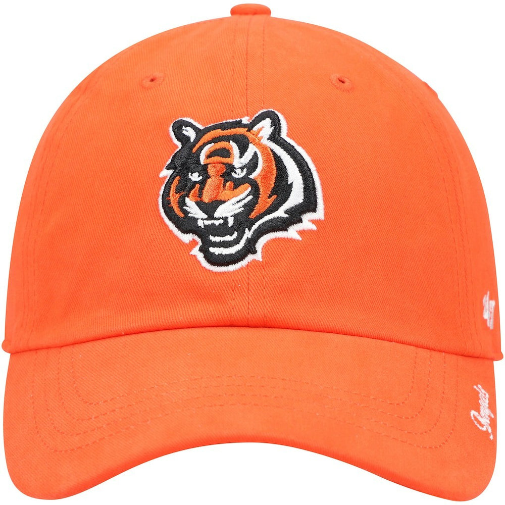 Cincinnati Bengals '47 Women's Miata Clean Up Secondary Logo Adjustable Hat Orange - 47 brand