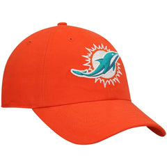 Miami Dolphins '47 Women's Miata Clean Up Secondary Logo Adjustable Hat Orange - 47 brand