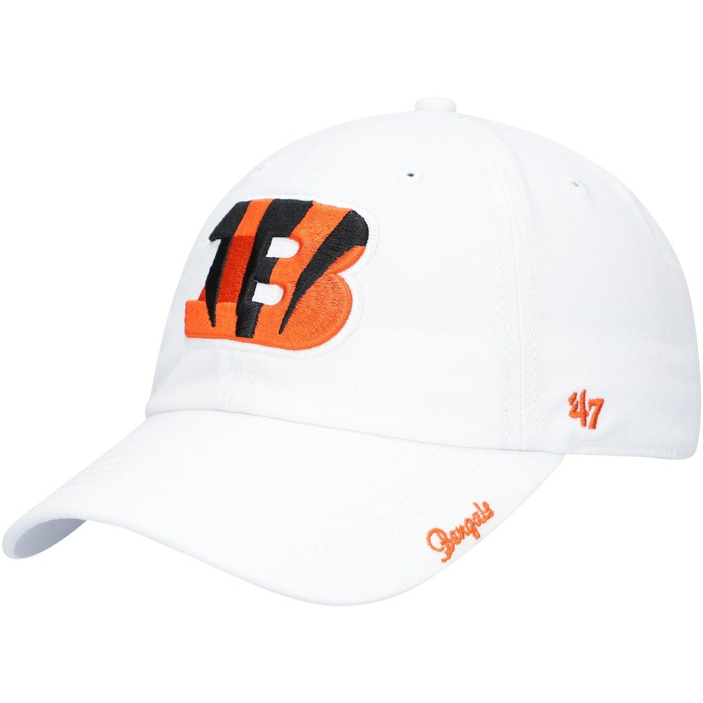 Cincinnati Bengals '47 Women's Team Miata Clean Up Adjustable Hat White - 47 brand