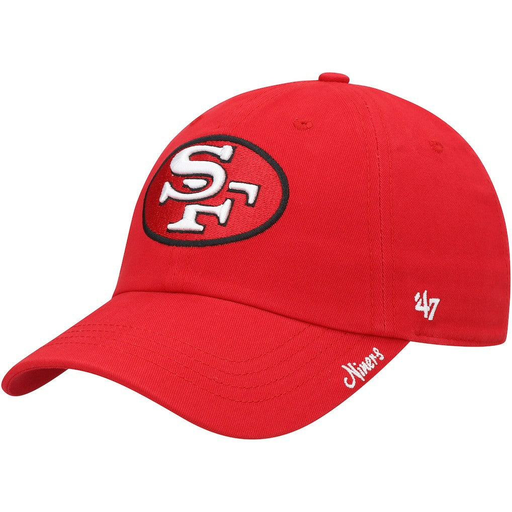 San Francisco 49ers '47 Women's Miata Clean Up Adjustable Hat Scarlet - 47 brand