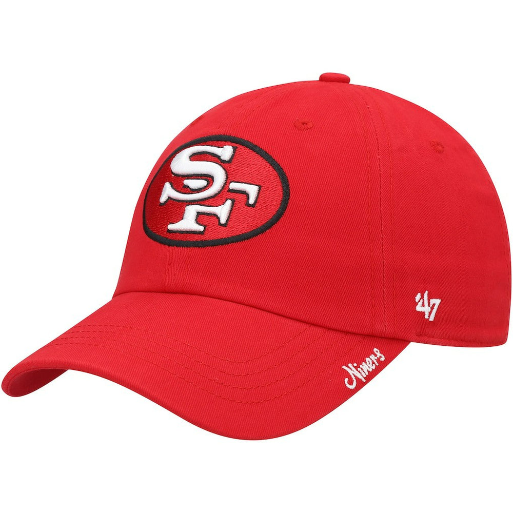 San Francisco 49ers '47 Women's Miata Clean Up Adjustable Hat Scarlet - 47 brand
