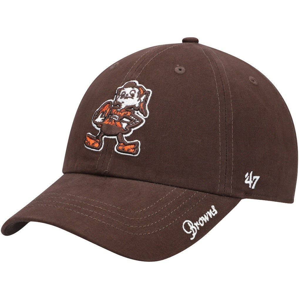 Cleveland Browns '47 Women's Brownie The Elf Miata Clean Up Adjustable Hat Brown - 47 brand