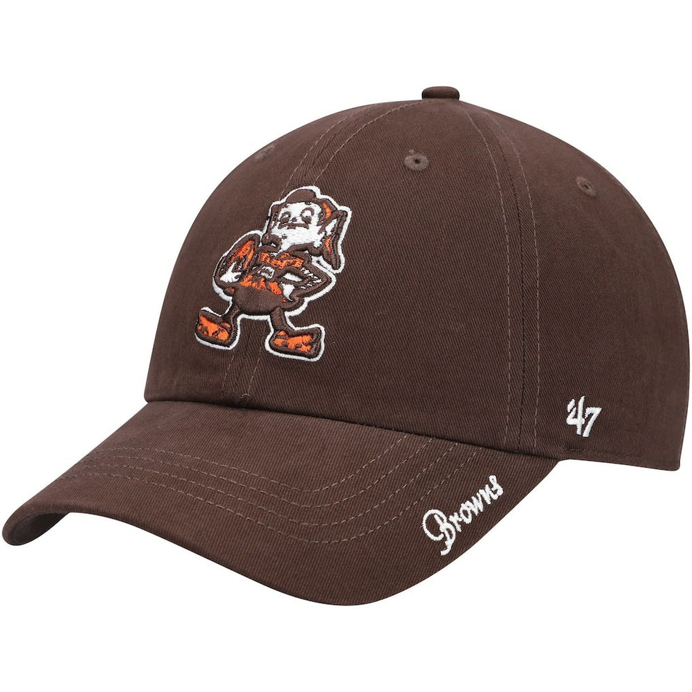 Cleveland Browns '47 Women's Brownie The Elf Miata Clean Up Adjustable Hat Brown - 47 brand