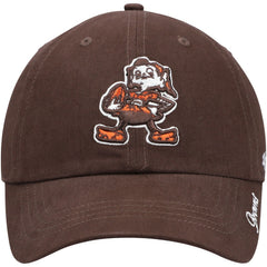 Cleveland Browns '47 Women's Brownie The Elf Miata Clean Up Adjustable Hat Brown - 47 brand